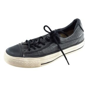 Converse All Star Women Sz 7‎ M Gray Lace Up Low Top Synthetic Shoe